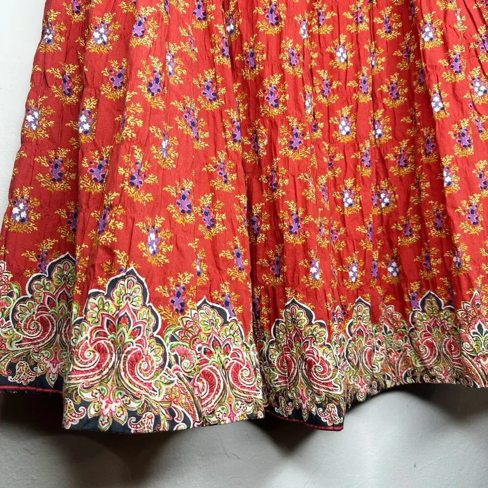 NWT Anthropologie Plenty Tracy Reese Empire Strapless Smocked Midi Dress Large - Picture 6 of 15